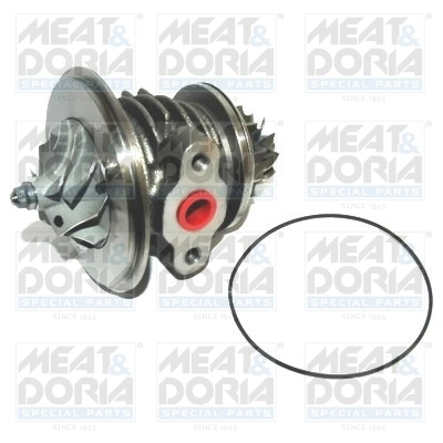 Core assembly, turbocharger